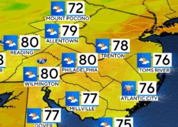Philadelphia Labor Day Forecast: Cooler Temps, Plenty of Sunshine
