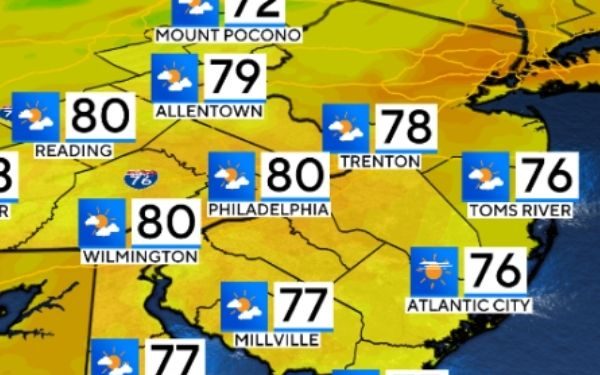 Philadelphia Labor Day Forecast: Cooler Temps, Plenty of Sunshine